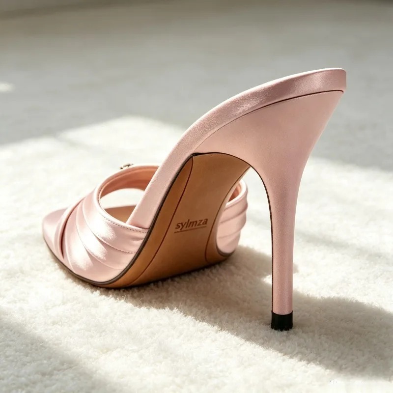 Slip Dress Satin - Mules et sandales de luxe pour