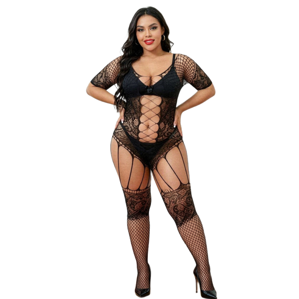 Bodystocking Fishnet - Nouveaux bodysuits et collants moulants grande