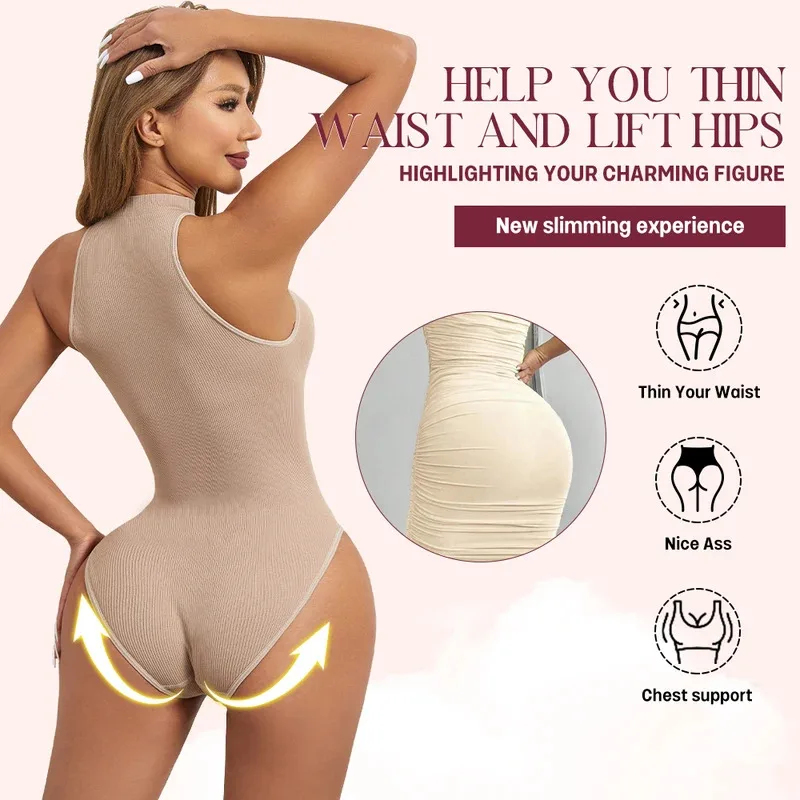 Body gainant sexy à haute élas - Shapewear Bodysuit Firm avis et prix