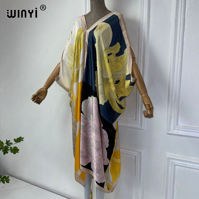 WINYI-Robe de plage africaine  - Robe Silk Women avis et prix