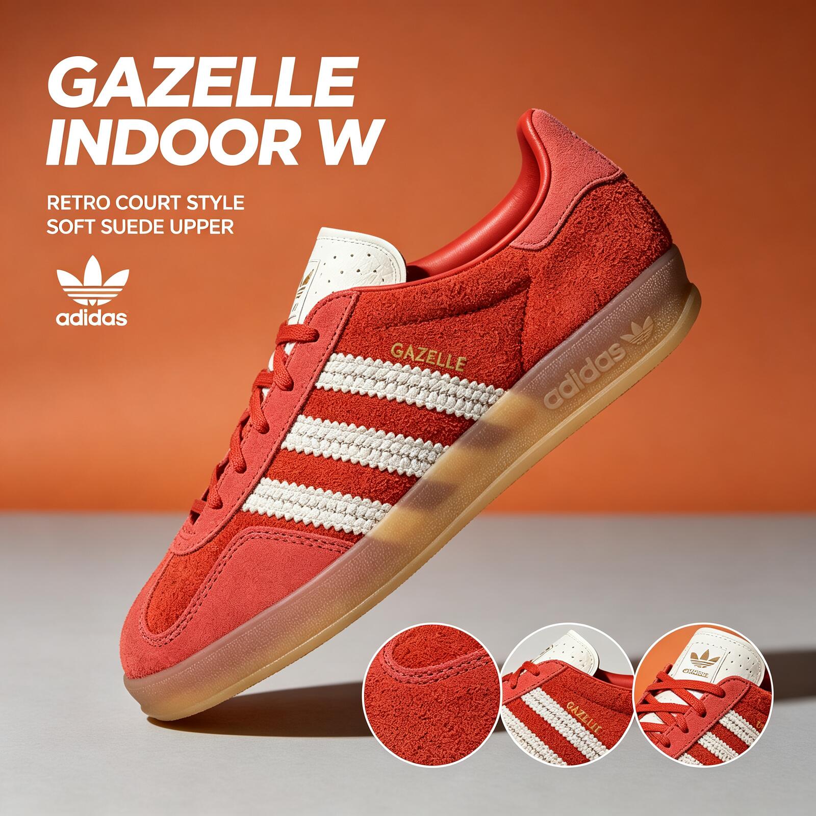 Adidas GAZELLE INDOOR W KI7169 - Adidas Shoes Gazelle avis et prix