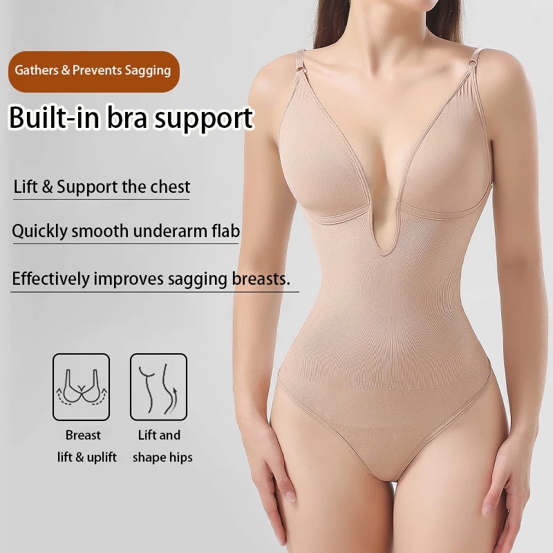 Body gainant dos nu pour femme - Shapewear Bodysuit Firm avis et prix