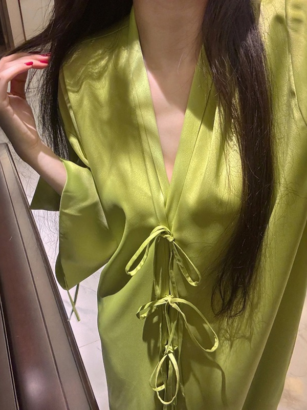 Robe Cardigan Légère à Manches - Robe Silk Women avis et prix
